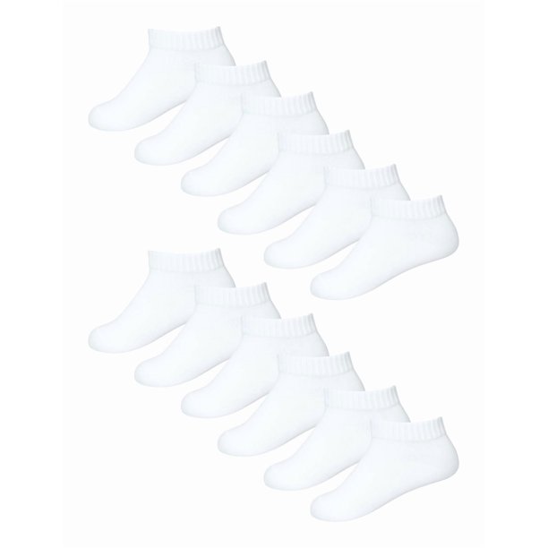 Pack con 12 Pares de Tines Deportivos Infantiles de Algodón