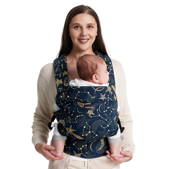 Momcozy Cangurera Ergonómico, Portabebés De Algodón, Mochila Para Bebé BC001