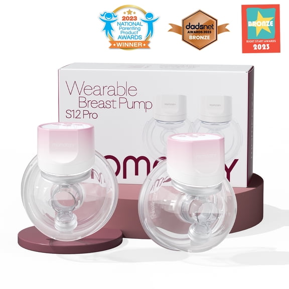 Extractor de Leche Eléctrico Portátil Momcozy S12 Pinky Pro 24mm