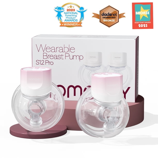 Extractor de Leche Eléctrico Portátil Momcozy S12 Pinky Pro 24mm