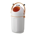 thumbnail image 1 of Cubo de basura para pañales, cubo para pañales, cesto para basura, contenedor de basura simple, cubo de basura Blanco, 1 of 9