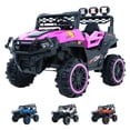 thumbnail image 1 of Carro Buggy Electrico Montable De Bateria para Niños Carrito de Control Remoto y Manejo Directo con Luces Estereo y Pedales Funcionales, 1 of 6