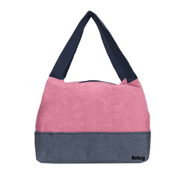 Bolso Bolso Cuadrado Cosmético Belug, Rosa Azul