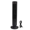 thumbnail image 2 of Ventilador De Torre, Ventilador Sin Aspas De Pie Silencioso Portátil Multifuncional Negro De 2 Velocidades Para Dormitorio, 2 of 7