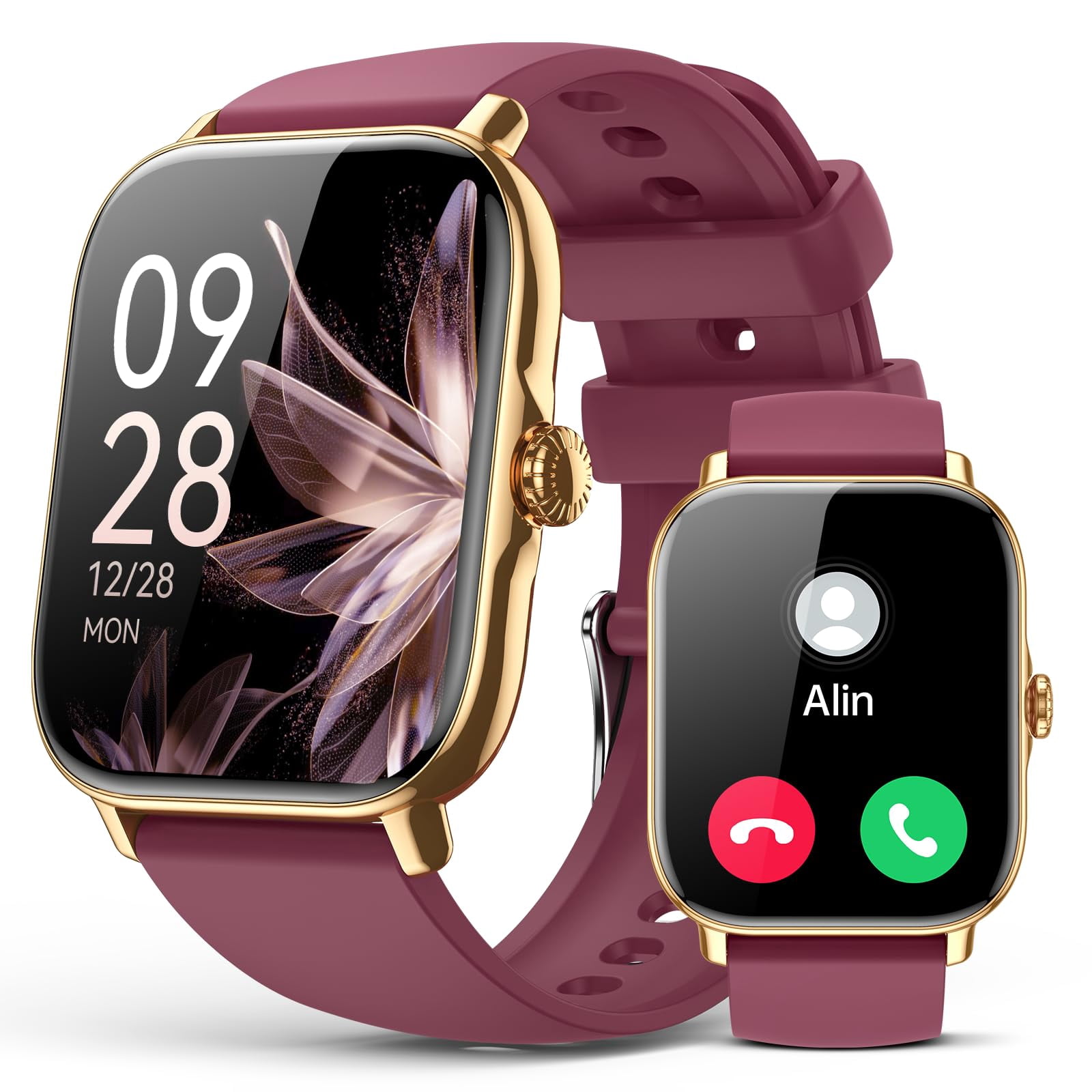 Smartwatch paybay 2025 1.91 pulgadas IP68 a prueba de agua para mujeres y hombres