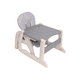 thumbnail image 2 of Silla Alta con escritorio color gris, 2 of 4