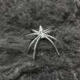 thumbnail image 3 of Billuyoard Accesorios de escena de fiesta de miedo de Halloween, telaraña elástica blanca, telaraña, decoración de Halloween de terror para Bar, casa Kits de decoración para fiestas blanco 20g, 3 of 3