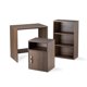 thumbnail image 1 of Set Escritorio, Librero y Archivero de Madera Kingshouse Moderno Multifuncional Muebles Organizador beige, 1 of 8