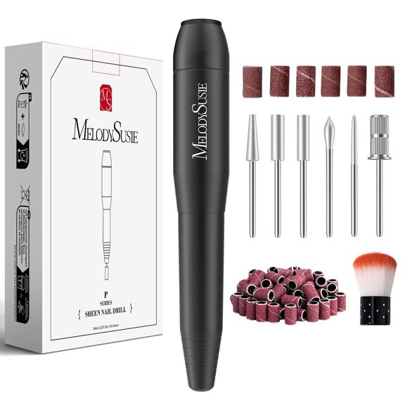 Máquina perforadora de uñas eléctrica MelodySusie PC120I Black