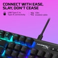 thumbnail image 2 of Teclado mecánico para juegos HyperX Alloy Origins Aqua Switch, 2 of 9