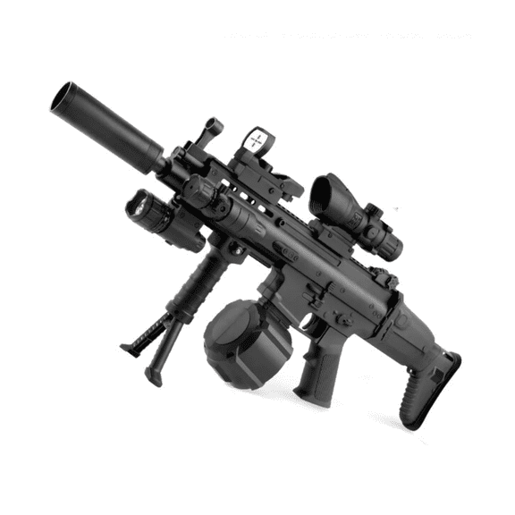Pistola De Hidrogel Láser Malubero Negro