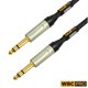 thumbnail image 4 of Cable TRS Estéreo WBC-PRO-Quad Negro Ultra Silencioso y Flexible con Conectores Amphenol de Oro 60 P, 4 of 7