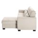 thumbnail image 5 of Sofá Love Chaise Derecho en L Eros 3 Plazas Crema para Sala, 5 of 8