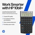 thumbnail image 2 of Calculadora Financiera HP 10bII+ con Más de 100 Funciones y Estuche de Tela, 2 of 7