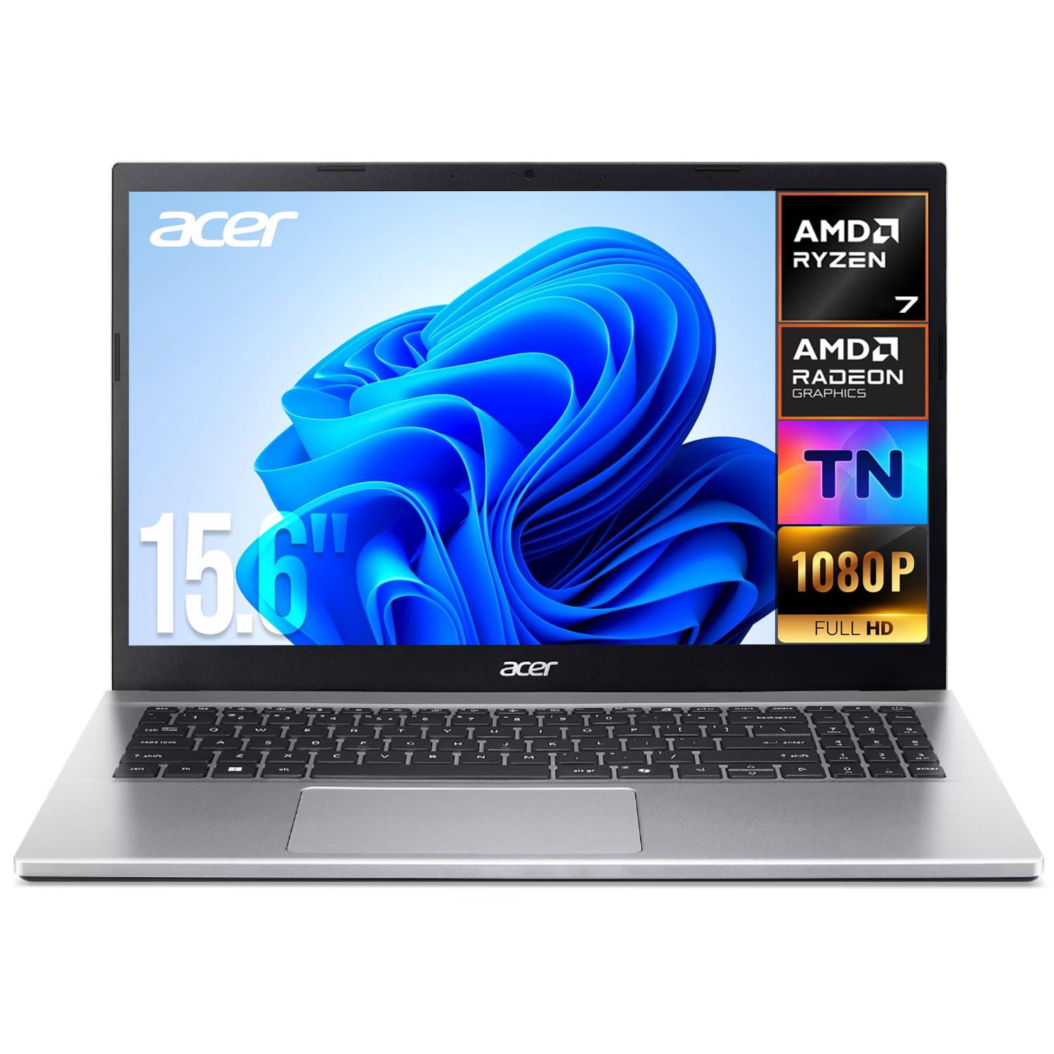 Laptop ACER Aspire Go 15 AMD Ryzen 7 7730U 16GB DDR4 SSD 512GB Pantalla 15.6" FHD Windows 11 Teclado Ingles