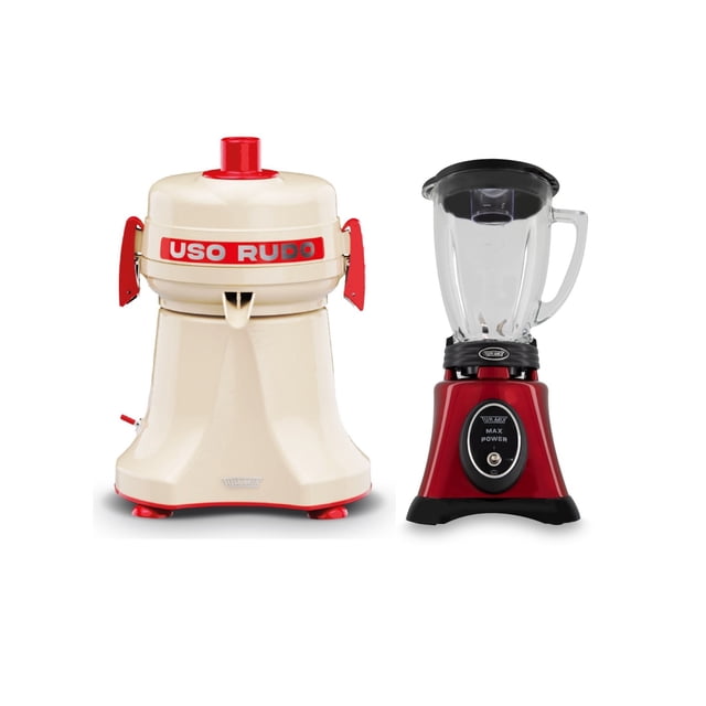 Combo Extractor de Jugos Turmix Rudo Color Beige con Licuadora Max Power
