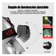 thumbnail image 4 of "1600mah Lámpara Led Cabeza Minera Recargable Con Batería Belug Rojo negro ", 4 of 5