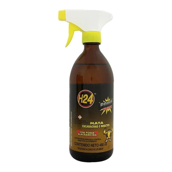 Insecticida H24 poder fulminante líquido 480 ml