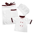 thumbnail image 5 of 1 Juego de traje de Chef para niños, disfraz de Chef Cosplay, traje de Chef para niños pequeños, traje de manga corta, sombrero de Chef, delantal, disfraz de Chef infantil, disfraz de juego de rol, 5 of 5