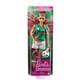 thumbnail image 4 of Muñeca Barbie Profesiones Jugadora de Fútbol Playera Verde, 4 of 4
