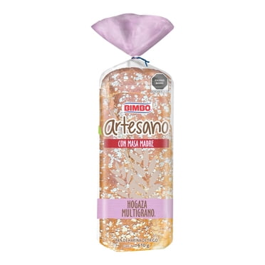 Pan Bimbo Artesano hogaza multigrano 610 g