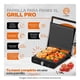 thumbnail image 4 of Parrilla Panini XL Masterchef by Hukën Grillpro 4 rebanadas Acero, 4 of 4