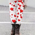 thumbnail image 4 of TaTaai Valentine's Day Graphic Stretchy Non-see-through Women Compression Yoga Pants High Waisted Breathable Elastic Workout Running Casual Full Length Leggings Gift, 4 of 8