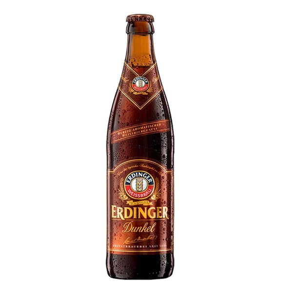 Pack de 12 Cerveza Erdinger Dunkel Botella 500 ml