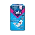 thumbnail image 1 of Toalla femenina Saba Ultra invisible ultradelgada 26 piezas con alas, 1 of 7