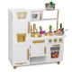thumbnail image 1 of Cocina de Juguete de Madera para Niños con Refrigerador Cocinita Para Niñas Blanca -Vintage White And Gold, 1 of 8