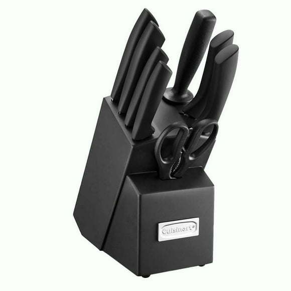 Set Cuchillos Cuisinart 9 Piezas con Bloque de Madera