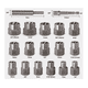 thumbnail image 2 of Juego Extractor De Tornillos Y Tuercas 18 Piezas Negro, 2 of 5