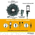thumbnail image 4 of Luces serie 100 led interior exterior Decoración Navidad Artego  eventos bodas LED christmas string lights con temporizador, 4 of 9