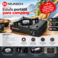 thumbnail image 3 of Estufa Portátil A Gas Para Camping Con Maletín EG-2804 Munich, 3 of 4