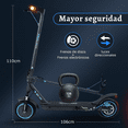 thumbnail image 2 of Scooter Eléctrico Honey Whale Smart M2-MAX Negro, 2 of 6