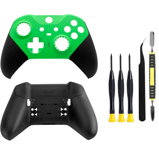 Kit de reparación para sustituir la carcasa frontal y trasera y la cubierta frontal del mando Xbox One Elite Series 2