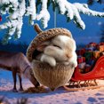 thumbnail image 2 of Adornos navideños Chopper de 8 cm con diseño de animales del bosque, para árbol de Navidad, regalo navideño, decoración colgante, decoración de jardín, decoración navideña y de Halloween., 2 of 6