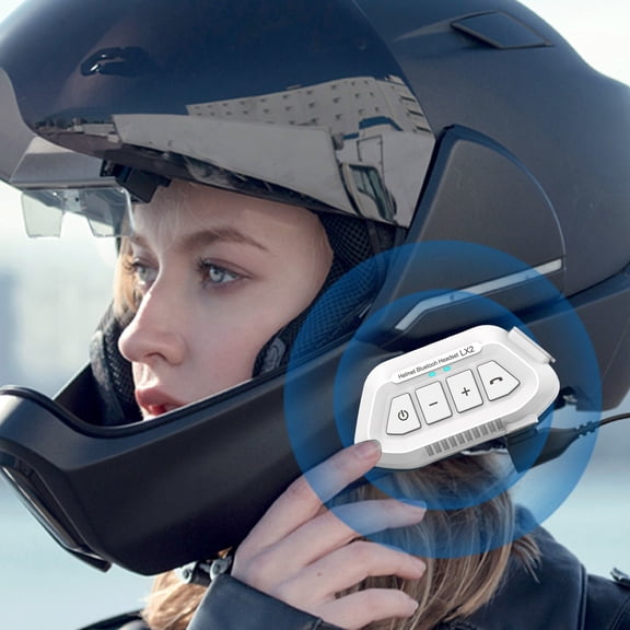 Casco de moto Bluetooth 5.0 Auriculares Bluetooth Casco completo Medio casco Auriculares inalámbricos de largo alcance Auriculares Bluetooth