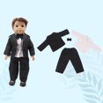 thumbnail image 4 of Juguetes de piscina, juguetes para bebés, juguetes para niños pequeños, traje de invierno para muñeca de hombre con cuello alto, conjunto de tres piezas con corte tridimensional ajustado, accesorios p, 4 of 6
