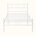 thumbnail image 3 of Cama Individual Blanca - 197x99cm Homemake Furniture, 3 of 6