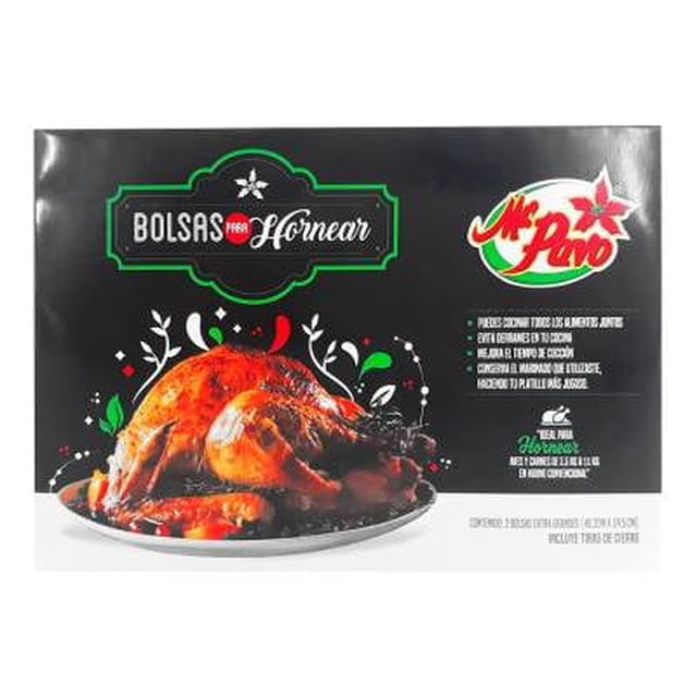 Bolsas para hornear Mr Pavo 2 pzas
