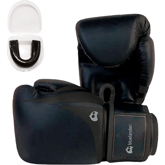 Guantes de Box Bluelander Color Negro 16 Oz