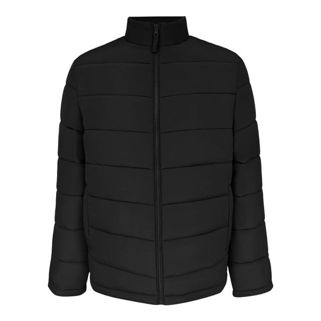 Chamarra George para Hombre, Acolchada Negro Talla CH