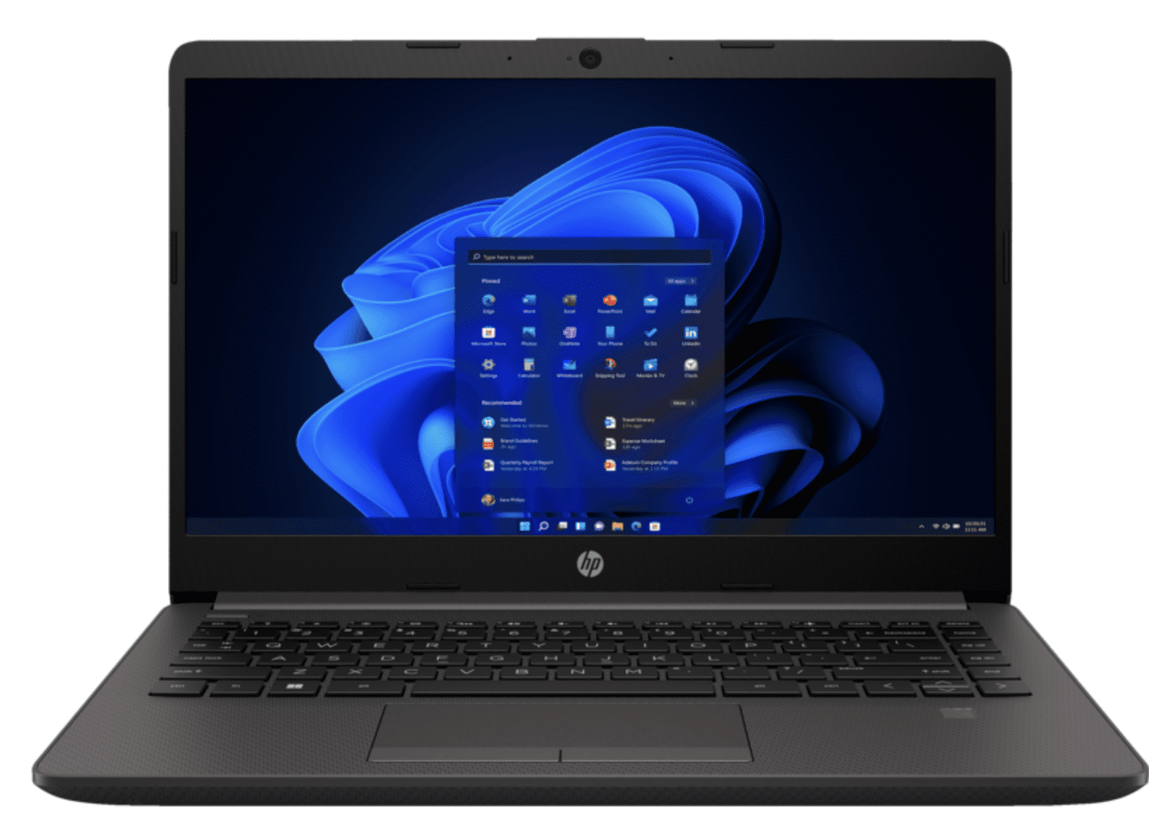 Laptop HP 245 G9 14 HD AMD Ryzen 3 16GB RAM 512GB SSD Windows 11 Home 64-bit Teclado Español Negro