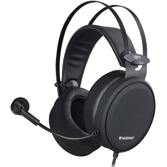 NUBWO Gaming headsets PS4 N7 Stereo Xbox one Headset Wired PC Gaming Headphones with Noise Canceling Mic , Over Ear Gaming Headphones PC/MAC/PS4/PS5 Switch/Xbox one