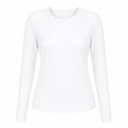 thumbnail image 1 of Playera George para Mujer Escote Redondo Manga Larga Blanco Talla CH, 1 of 4