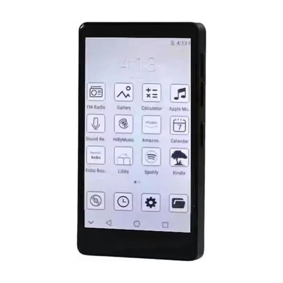 Lector Inteligente con Protección Ocular, Pantalla en Escala de Grises, Pantalla en y Negro, Aprendizaje Audiovisual Universal.