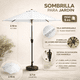 thumbnail image 3 of Sombrilla Plegable CJR 3 Mts Beige, 3 of 8