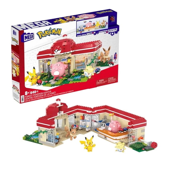 Juguete de Construcción Mega Pokémon Pokémon Center en el Bosque