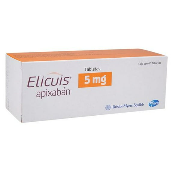 Elicuis 5 mg 60 tabletas